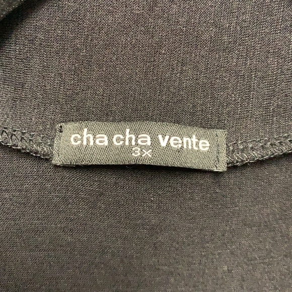 Cha cha vente button down with tie SZ 3X - Picture 2 of 9